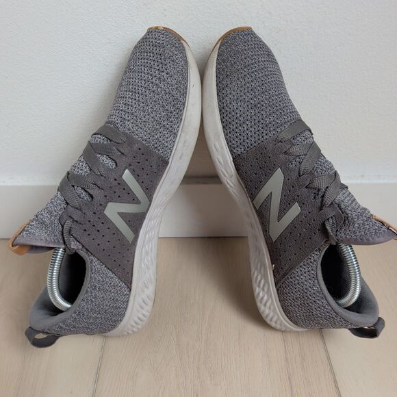 New Balance Fresh Foam Sport V1 Men 10.5 Gray Gum Shoes Sneakers Running MSPTLG1 - Picture 7 of 9